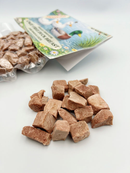 FREEZE DRIED FREE RANGE DUCK BREAST 50G
