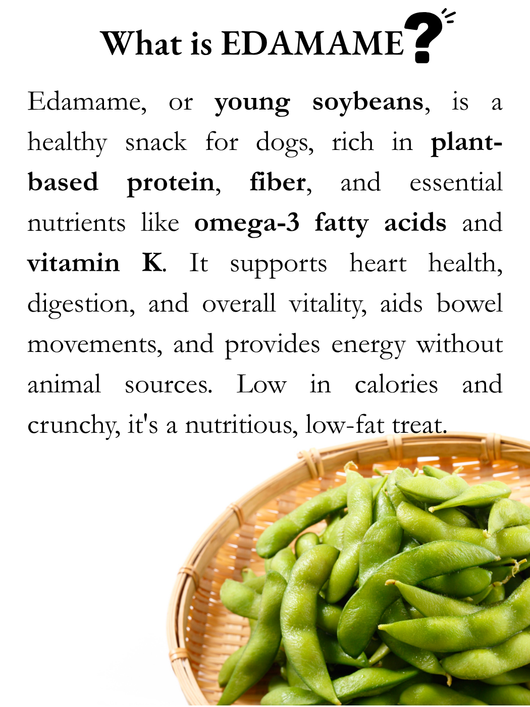 FREEZE DRIED ORGANIC EDAMAME 25G