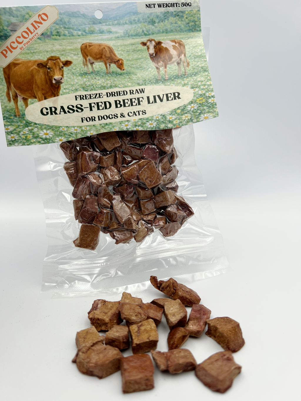 FREEZE DRIED GRASS FED BEEF LIVER 50G