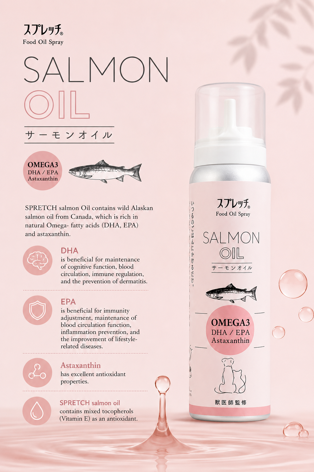 Wild-Caught Salmon Oil 60ml
