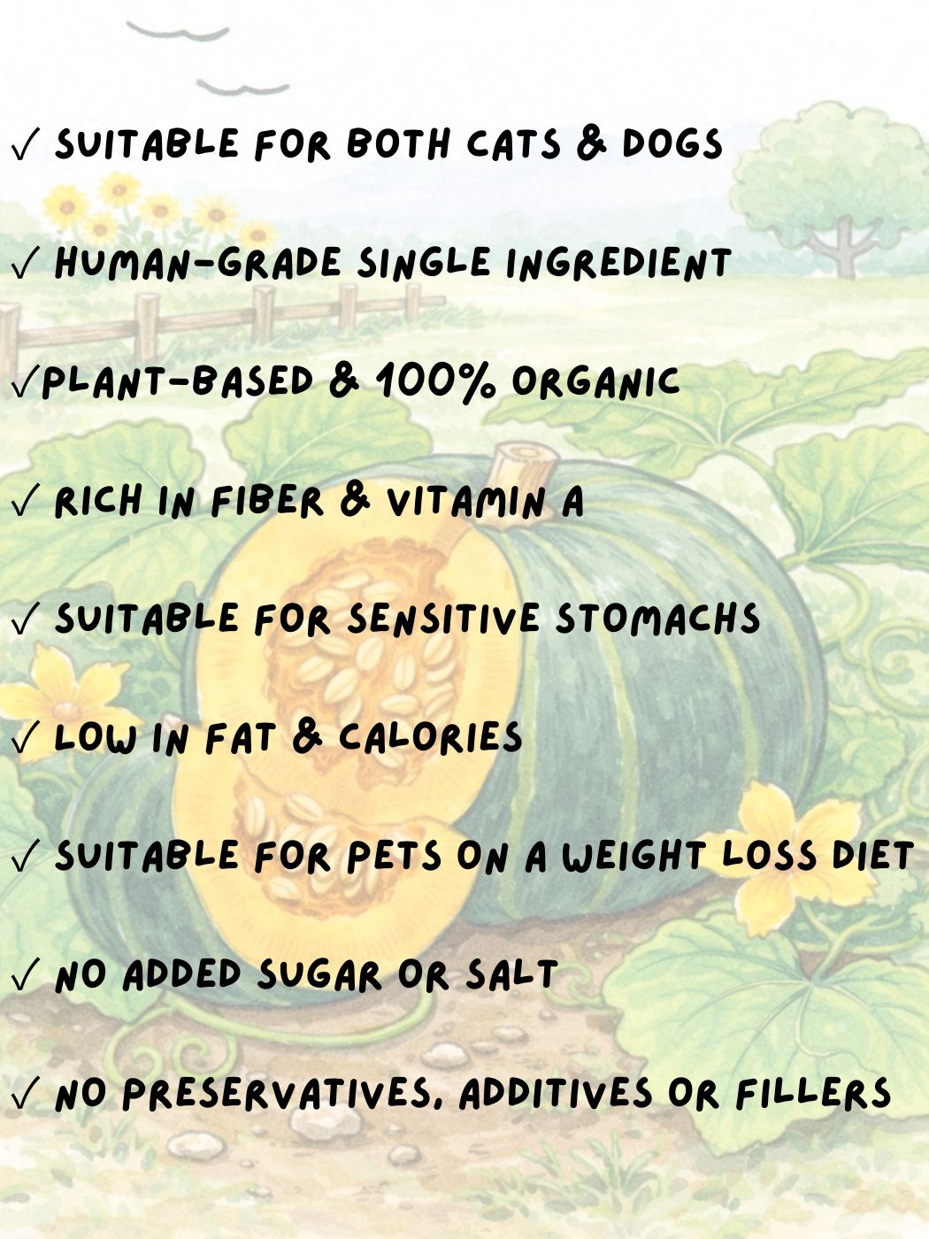 FREEZE DRIED ORGANIC PUMPKIN 25G