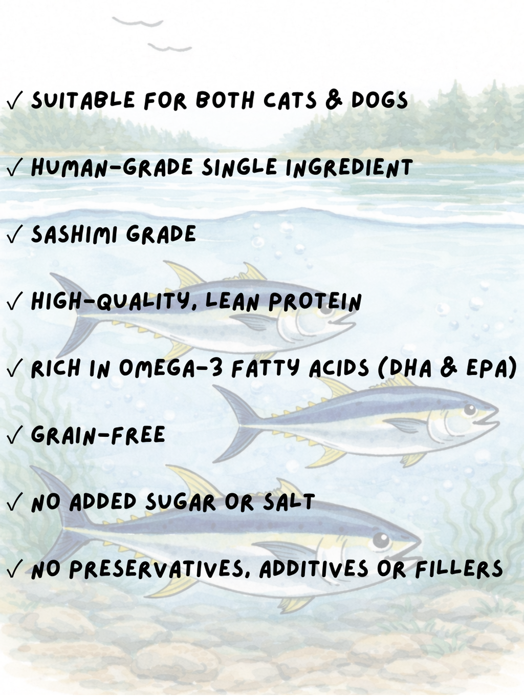 FREEZE-DRIED JAPANESE BLUEFIN TUNA 50G